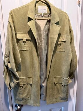 Women's Olive Utility Jacket